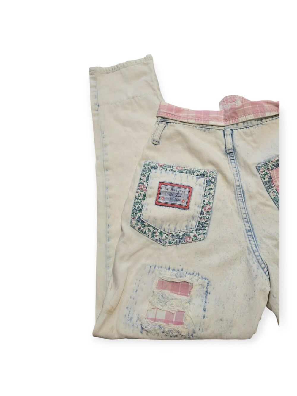 Vtg 80s Steffano Worldwide Acid Wash Jeans - Picture 4 of 10